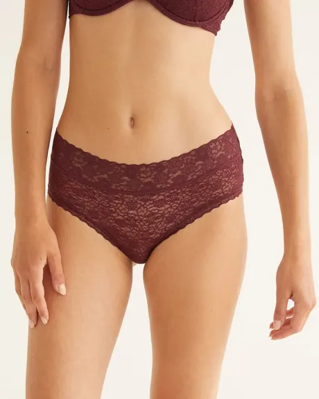 Culotte garçonne en dentelle, R Line