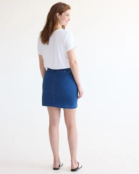 Jupe-short en denim