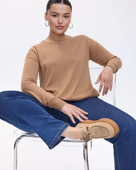 Long-Sleeve Crew-Neck Sweater - R Essentials