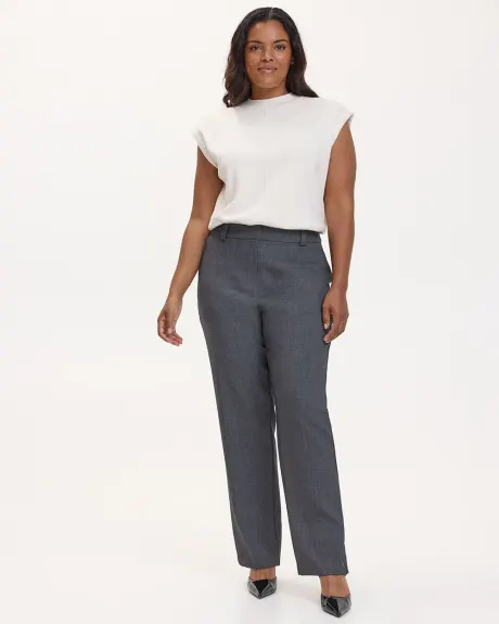 Straight-Leg High-Rise Pant - The Timeless - Curvy Fit