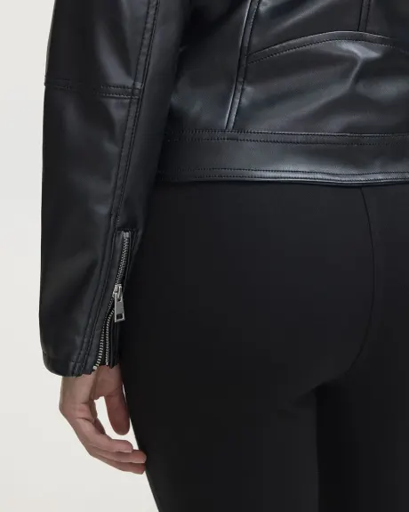 Faux Leather Jacket