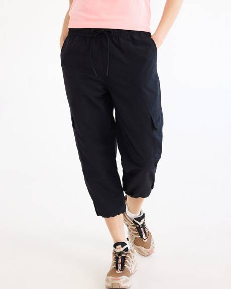 Pantalon capri à poches cargo - Hyba