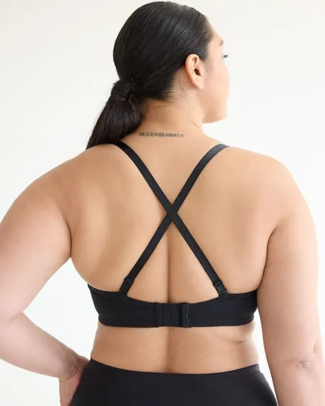 Wireless Bra with Lace Trim - R Line