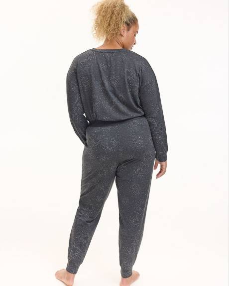 French Terry Jogger Pyjama Pant - R Line