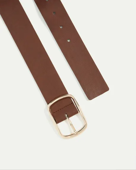 Ceinture essentielle en faux cuir