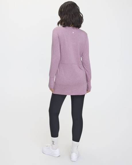 Long-Sleeve Tunic with Front Pocket - Hyba