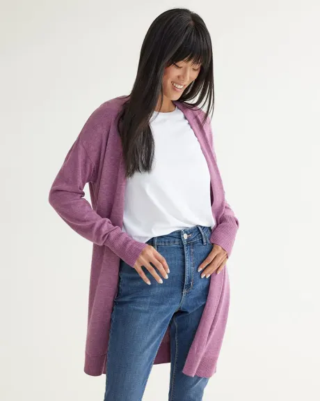 Long Open Cardigan, R Essentials