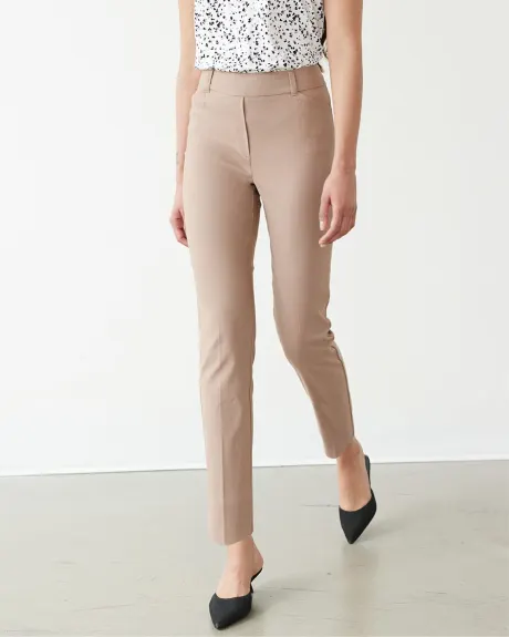 Slim-Leg High-Rise Ankle Pant - The Iconic (R)