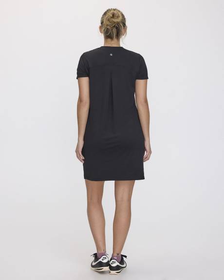 Short-Sleeve T-Shirt Dress - Dry-Lux (R) Hyba