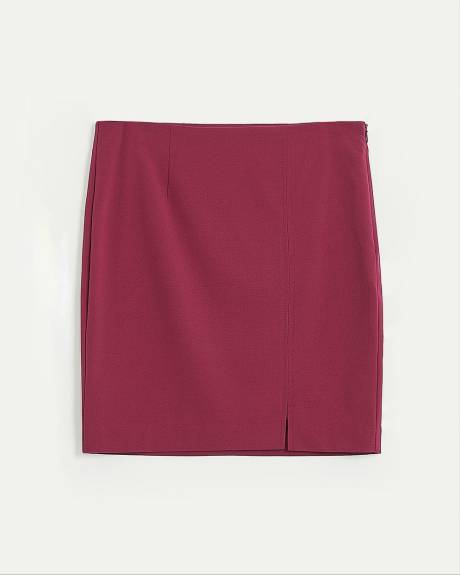 Straight Mini Skirt - The Timeless