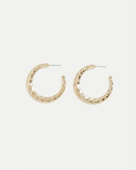 Hammered Hoops