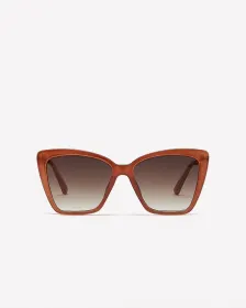 Large Cat Eye Sunglasses