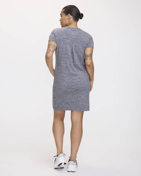 Short-Sleeve T-Shirt Dress - Dry-Lux (R) Hyba