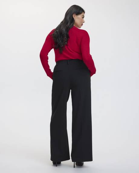 Wide-Leg High-Rise Pant - Curvy Fit