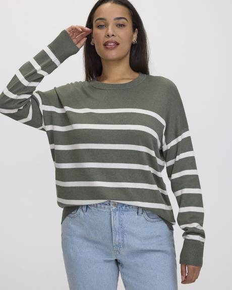 Long-Sleeve Crew-Neck Sweater - R Essentials