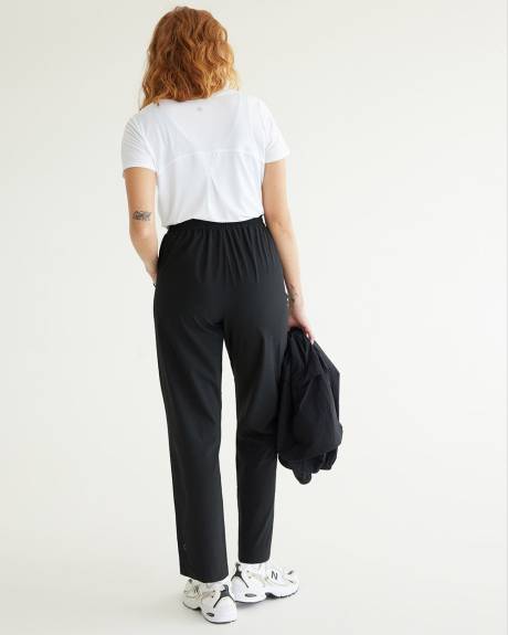 Slim-Leg Pant with Elastic Waistband - Hyba