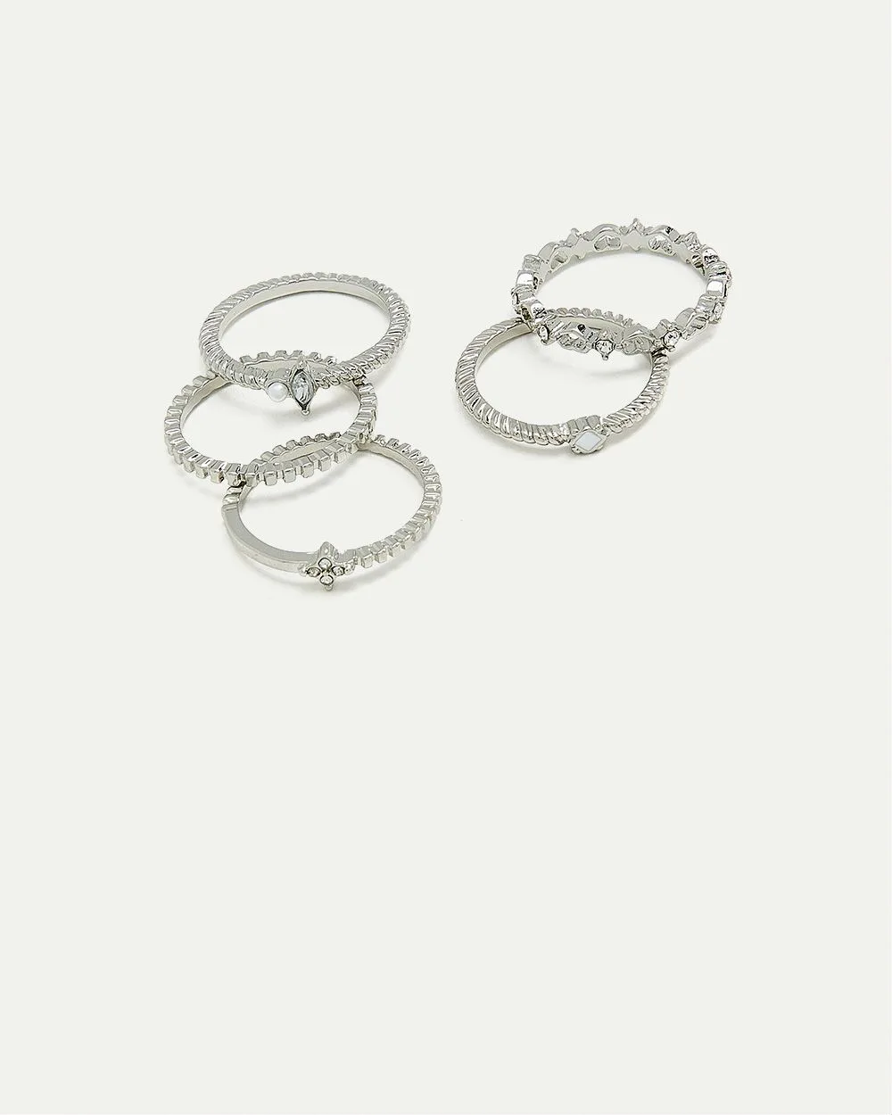 Delicate Rings - Set of 5