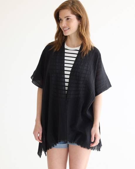 Cotton Textured Cover-Up