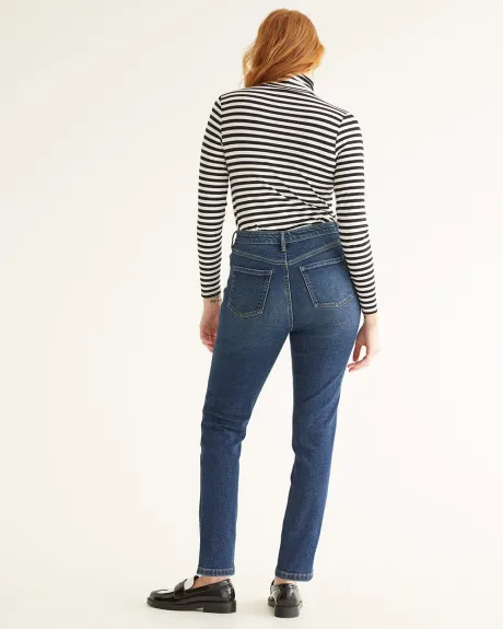 Jean taille haute à jambe étroite - Le Vintage - Petite