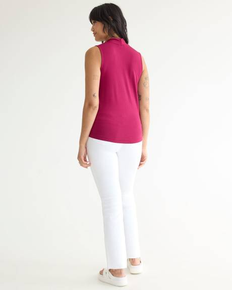 V-Neck Sleeveless Top