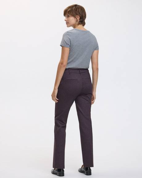 Pantalon à taille haute et jambe droite - Le Stretch Moderne (MD) - Long