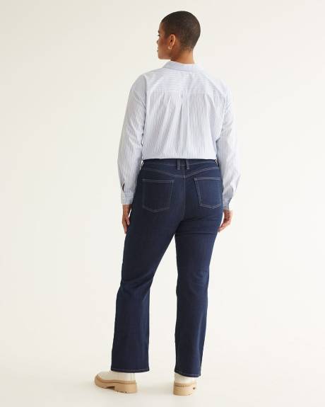 Boot-Leg Mid-Rise Jean