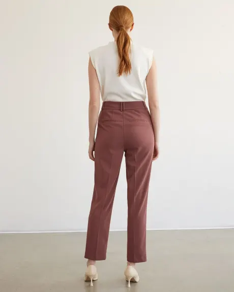 Super High-Rise Straight-Leg Ankle Pant - Petite