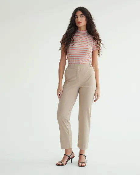 Super High-Rise Straight-Leg Ankle Pant - Petite