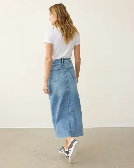 Maxi Denim Skirt