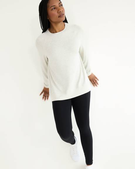 Long-Sleeve French Terry Sweatshirt - Hyba