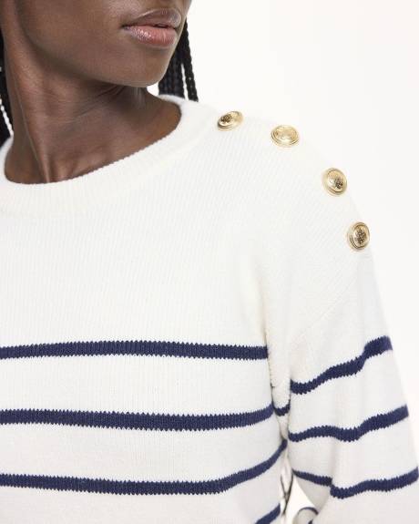 Long-Sleeve Crew-Neck Sweater