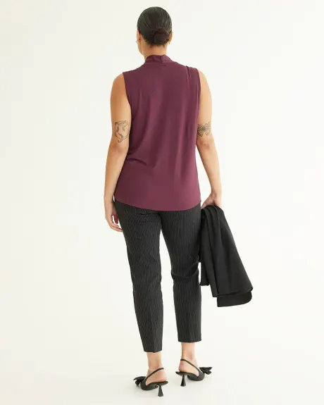 V-Neck Sleeveless Top