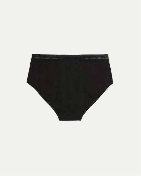 Culotte garçonne en coton avec taille en dentelle - R Line