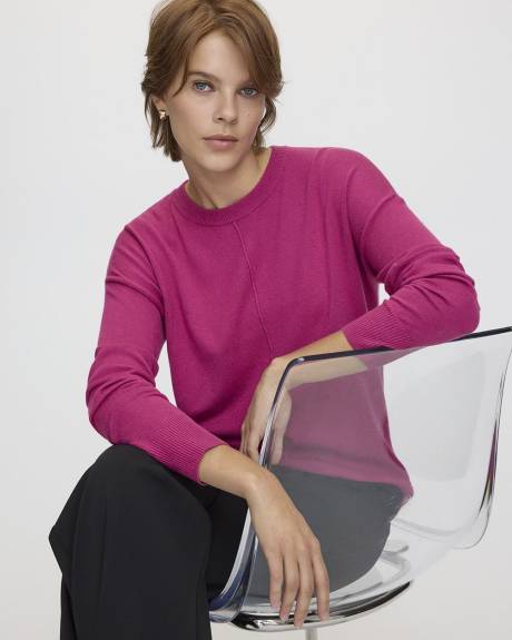 Long-Sleeve Crew-Neck Sweater - R Essentials