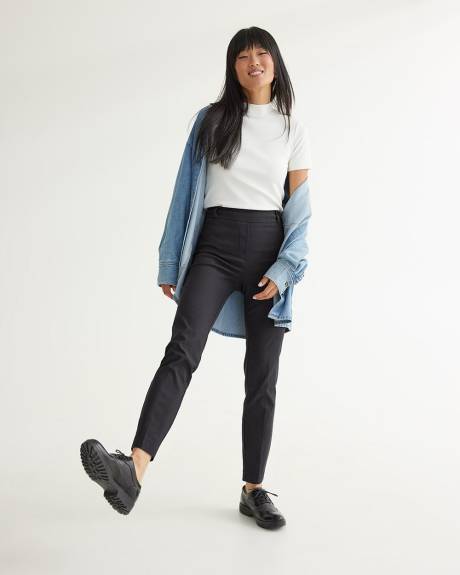 Pantalon cheville à taille haute et jambe étroite - L'Iconique (MD) - Petite