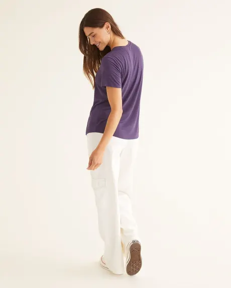 Short-Sleeve Crew-Neck Tee, R Essentials