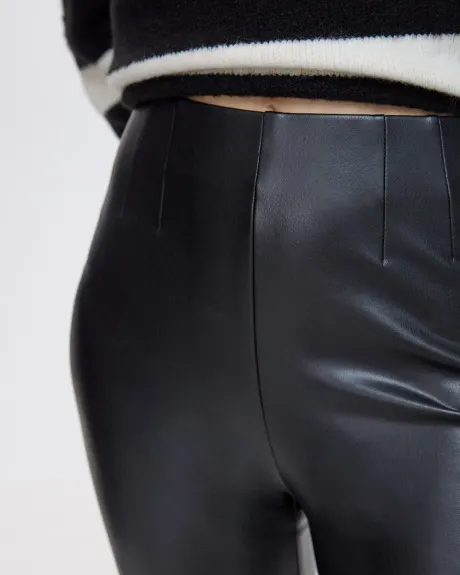 Faux Leather Legging