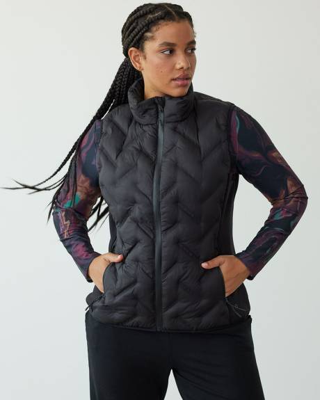 Mix-Media Quilted Vest, Hyba