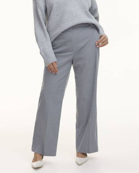 Wide-Leg High-Rise Pant