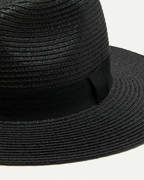 Straw Fedora Hat