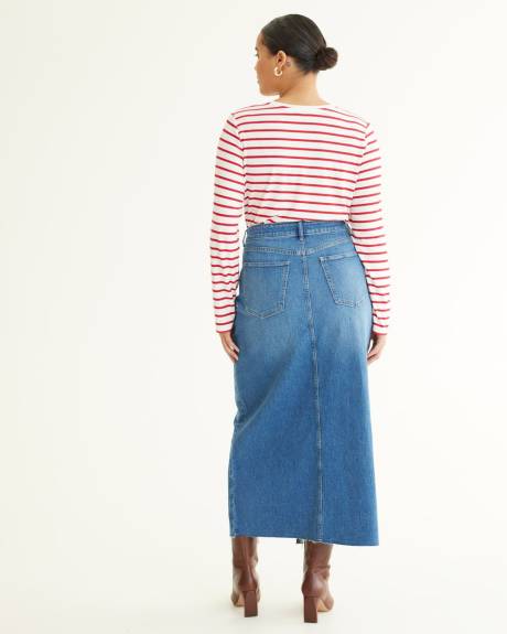 Maxi Denim Skirt