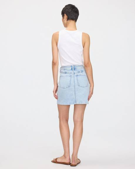 Jupe-short en denim