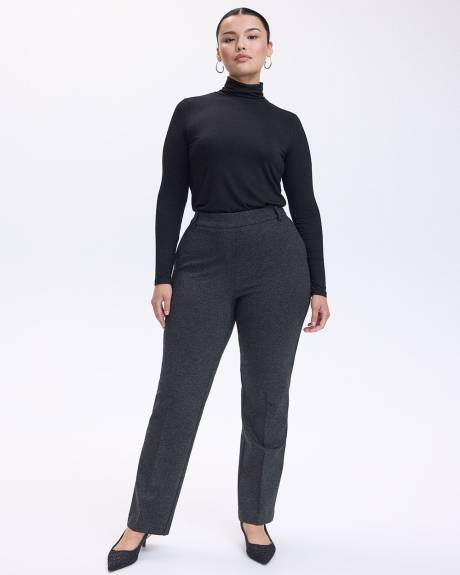 Straight-Leg High-Rise Pants - The Modern Stretch (R)