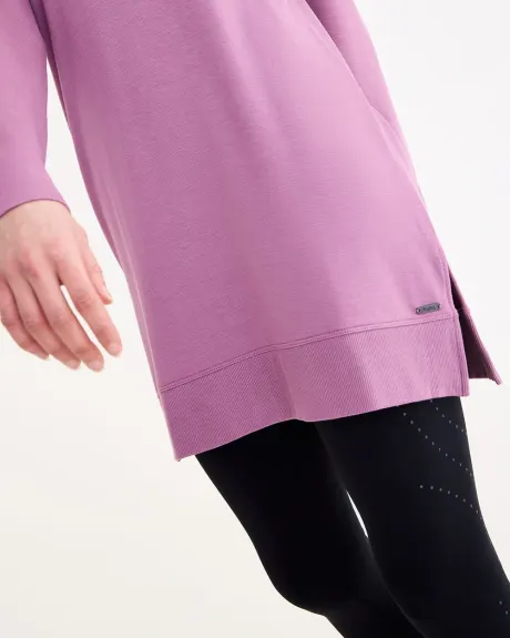 Long-Sleeve French Terry Tunic - Hyba