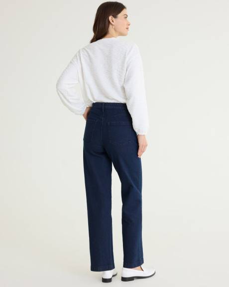 Straight-Leg Mid-Rise Utility Jean