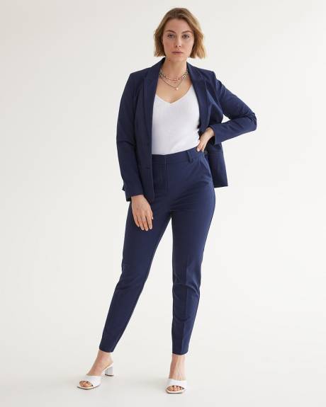 Slim-Leg High-Rise Ankle Pant - Tall