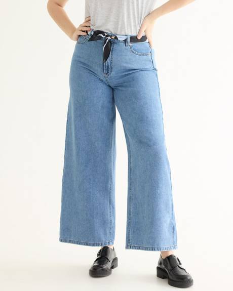 Wide-Leg High-Rise Jean - Tall