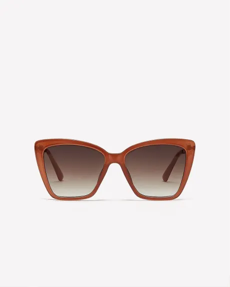 Large Cat Eye Sunglasses