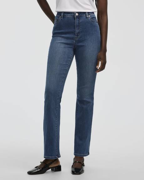 Boot-Leg Mid-Rise Jean