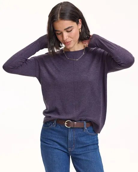 Long-Sleeve Crew-Neck Sweater - R Essentials